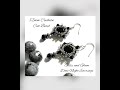 Bezel 12mm Cushion Cut Crystal - &quot;Glitz and Glam&quot; Date Night Earrings