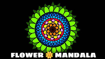 Flower mandala in Autodesk Sketchbook|How to draw| Soham Art Studio|#Shorts#Youtube_shorts#Mandala.