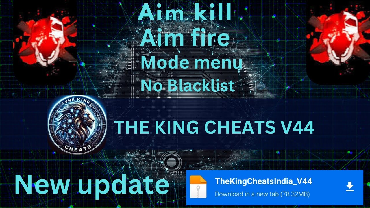 Kind Chears THE KING CHEATS V44 NEW UPDATE 100% WORKING - YouTube