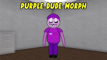 UPDATE - How To Find PURPLE DUDE  MORPH in Find The Backrooms Morphs