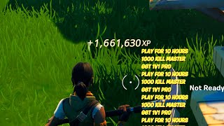 INSANE *EASY* Fortnite *AFK* XP GLITCH! (950k a Min!) Not Patched! 🤩😱