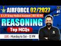 Airforce 02/2027 X, Y, XY Group | Medical Assistant | BSF RO RM | Reasoning Top MCQs | Harsh Sir