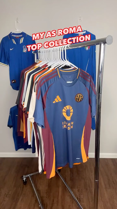🔥 MY AS ROMA SHIRT & JACKET COLLECTION 🔥 🐺