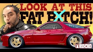 WIDEBODY from the 80s!  Rare Koenig 928 Porsche stopped by The BLACKCLOUD