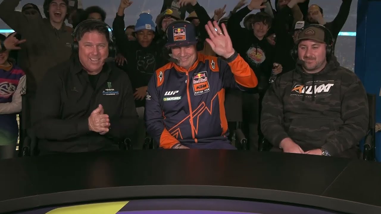 Detroit Supercross Interview with USMCA Certified Coach Lucas Lowe and the CEO of Ford, Jim Farley