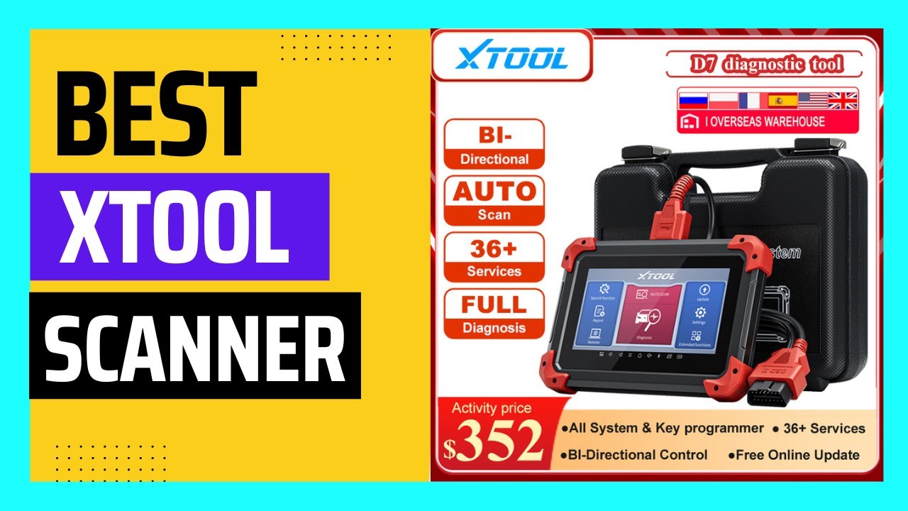 XTOOL D7 OBD2 Scanner Automotivo Car Diagnostic Tool YouTube