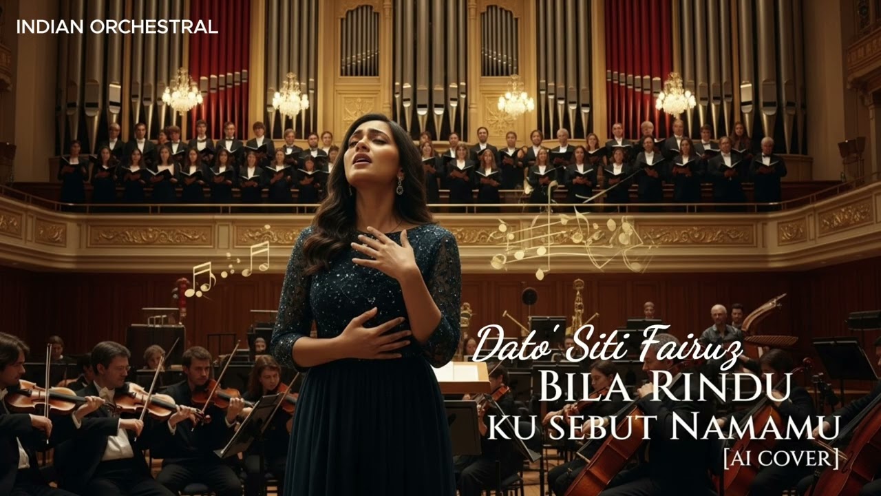 Bila Rindu Ku Sebut Namamu - Siti Fairuz [Indian X Orchestral] (AI Cover)