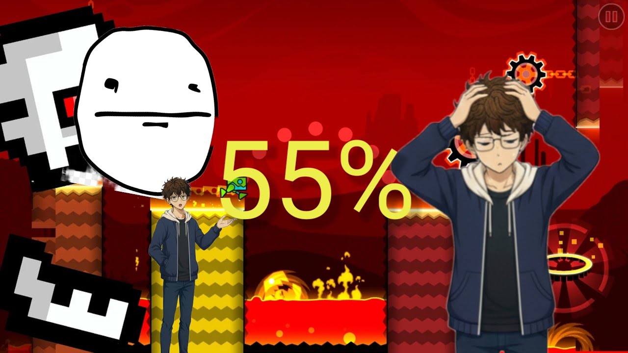 Geometry dash: Level Prees Star Full versión 