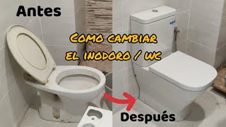 Como cambiar el inodoro / wc | BRICOS JUNA