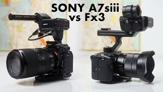 Why the a7siii is BETTER than the Fx3 | a7siii + K3m