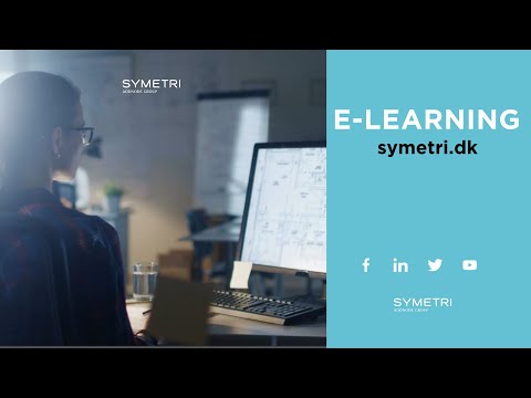 Symetri e-learning så du kan lære din software i dit eget tempo