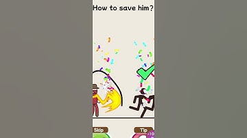Save Stickman: Draw 2 Save Save the Stickman Draw Game #part2 #shorts