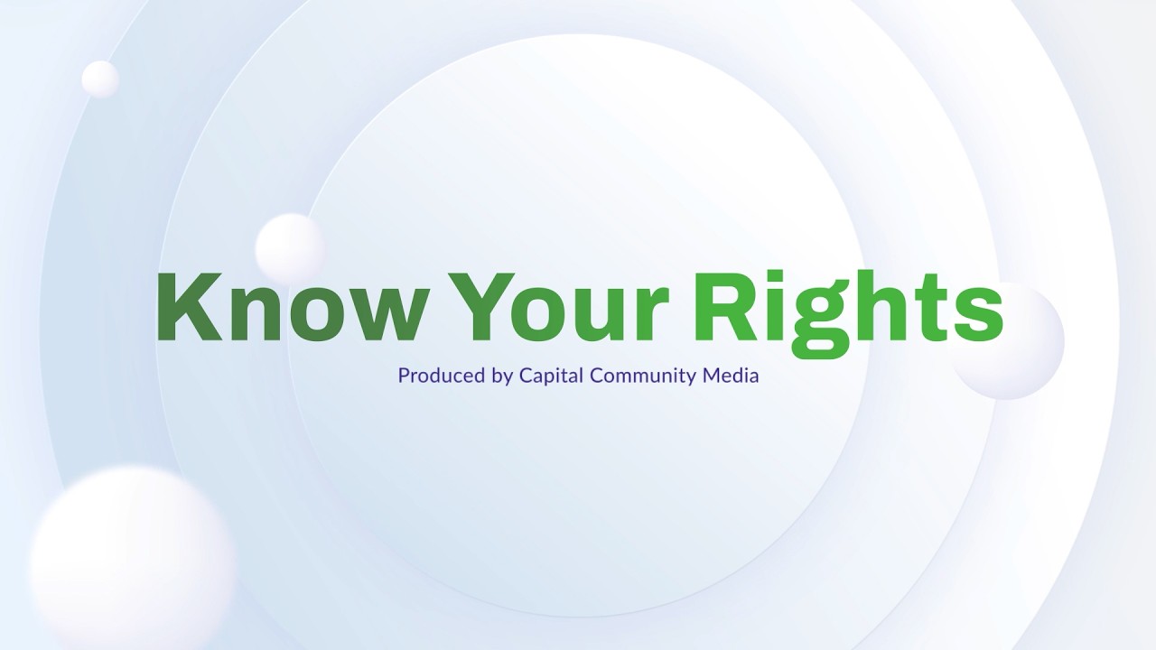Know Your Rights - YouTube
