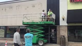 Facade Improvements at the M-100 Center, Grand Ledge, Michigan