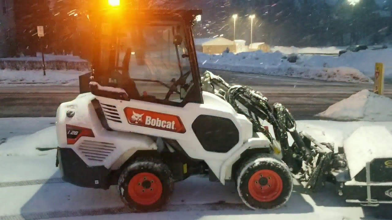 Update on our new Quick Attach broom for the Bobcat small articulating loader.