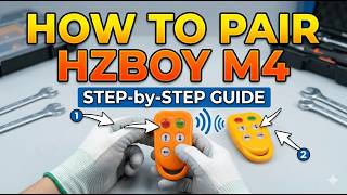 How to Pair the HZBOY M4 Industrial Remote Control (Step-by-Step)
