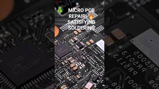 Mobile PCB Repair 🔥 Micro Soldering Skills| SMD Component Repair