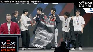 9181C Wins the Excellence Award! VEX Robotics 2026 World Championship