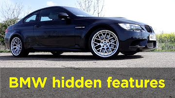 BMW M3 E92 Hidden Features Explained