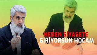 Siyasete Karıştığınız Için Tepki Alıyorsunuz Alparslan Kuytul Hocaefendi