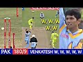 Venkatesh prasad  05 wickets  vs pakistan icc worldcup 1999  india vs pakistan w w w w w 