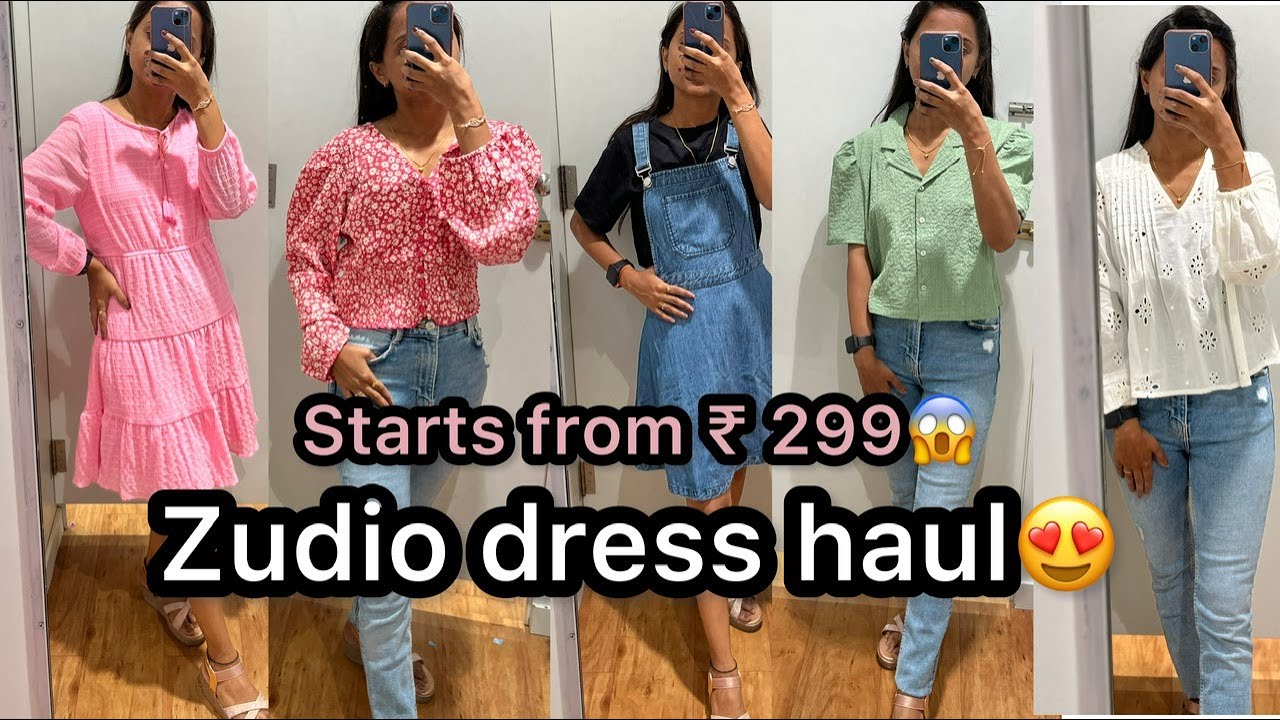 Zudio dress haul part 2 | zudio haul | zudio shopping | - YouTube