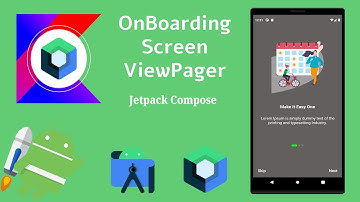 How to implement OnBoarding Screen ViewPager in Jetpack Compose | Android | Kotlin | Make it Easy