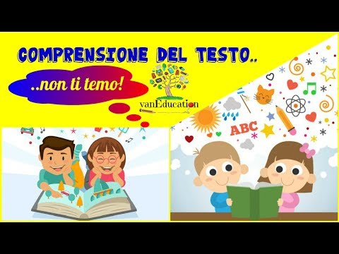 COMPRENSIONE DEL TESTO..NON TI TEMO! | strategie per la lettura e la comprensione | School