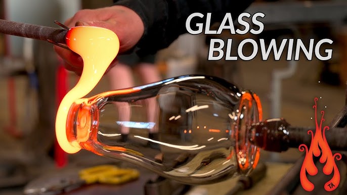 This AMAZING Glass Blower Turns Old Bottles into Works of Art, CRAFT