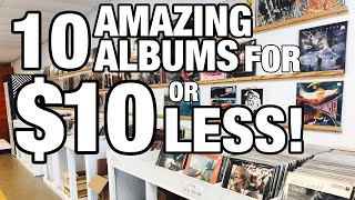 10 Amazing Records You Can Find For $10 or LESS! Great Budget Rock Albums you can easily find!