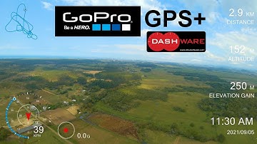 Telemetria FPV (GoPRO GPS + DashWare)