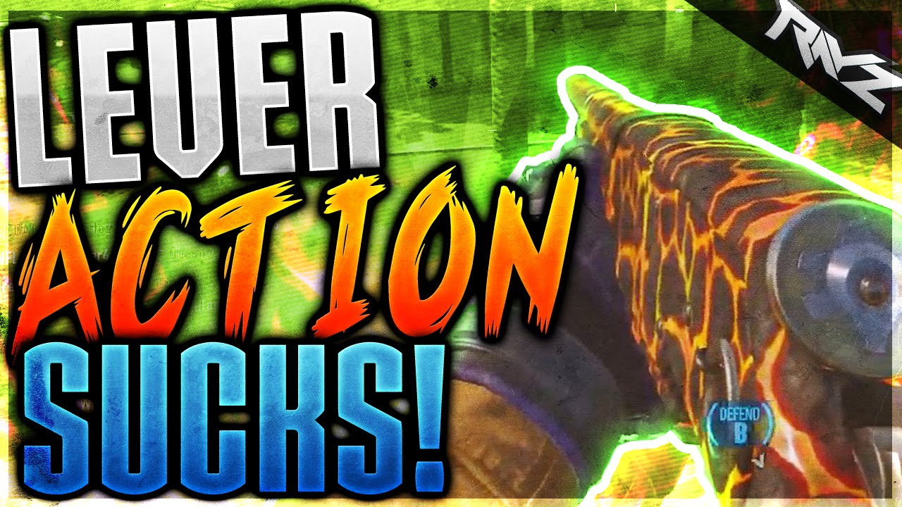 Advanced Warfare NEW "LEVER ACTION" AR WEAPON GAMEPLAY! NEW RARE COD