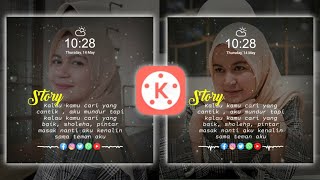 Cara Edit Video Keren Literasi 30 Detik Untuk Status WhatsApp || Kinemaster