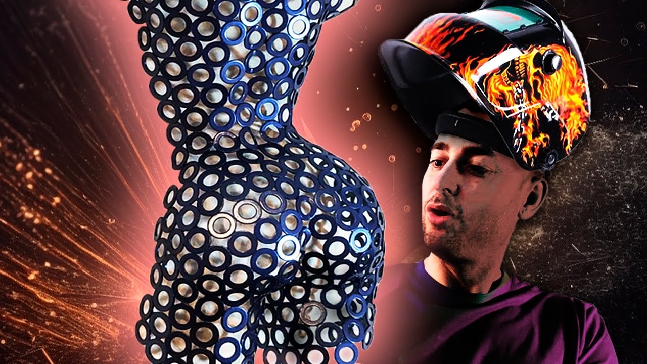 Я превратил сотни ШАЙБ в невероятное ПРОИЗВЕДЕНИЕ ИСКУССТВА, результат лишит вас дара речи!