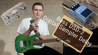 Boss DSD-2 Digital Sampler Delay Test Vintage delay from the 80's Eng Sub
