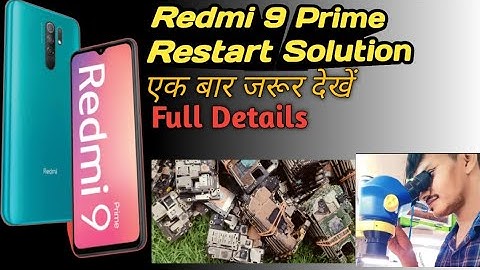 Redmi 9 Prime Restart Problem | How To Fix Redmi Mobile Restart Problem