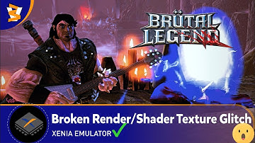 XENIA CANARY EXP (3b3c41a) - Brütal Legend (Playable??/ReShade)