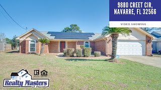9880 Creet Cir, Navarre, FL 32566  Navarre, FL  #navarrerealestate