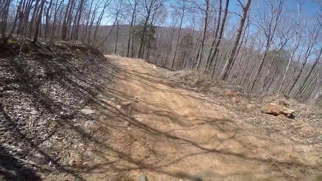 Downhill mtb ride in Skyline Alabama