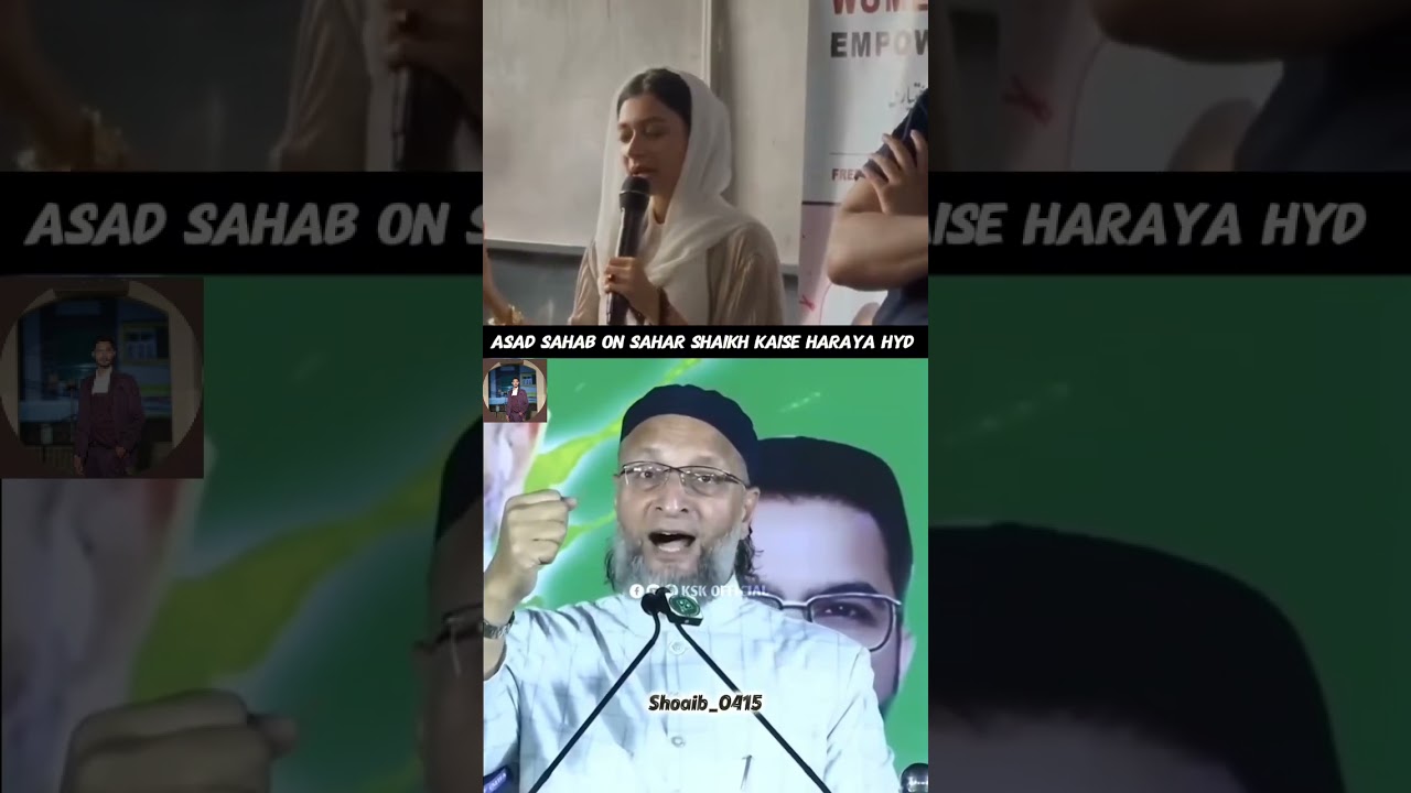 Asad Sahab On Kaise haraya Sahar Shaikh Coming soon HYD 