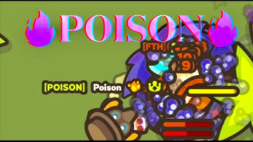 [Taming.io] 🔥POISON🔥- Eazy way to kill 200k in 6minutes!!