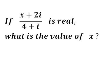 SAT Hard Problem 81 (Complex Numbers)