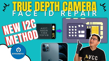 The NEW Way! iPhone 12 Pro Max Face ID TrueDepth Camera Repair. i2C IC Chip Method