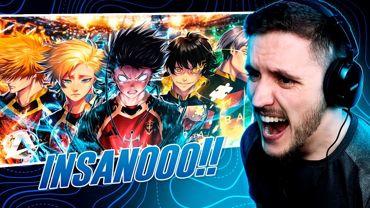 ♪ Bastard X Barcha (Blue Lock) | Liga Neo Egoísta PT 1 | AniRap REACT