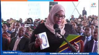 MTOTO WA RAIS SAMIA ALIVYOAPISHWA KUWA NAIBU WAZIRI WA ELIMU