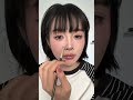 No... Why did the nostrils shrink after just these two strokes#Novice makeup