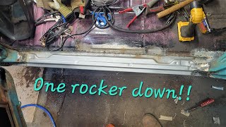 Replacing a 1957 Chevy rocker panel!