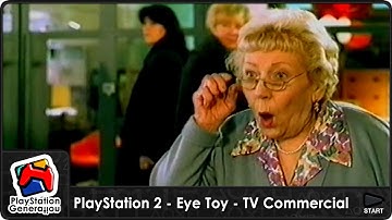 PlayStation 2 - Eye Toy - Nederland TV Commercial (2003)