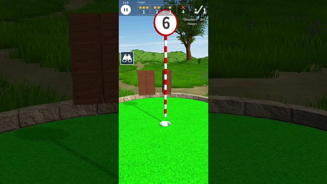 Mini Golf 100 Level 6 1 Shot YouTube