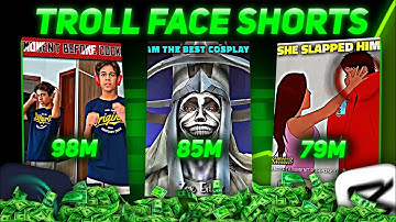 How To Make Viral Troll Face Shorts With Mobile! (Basic to Advance)